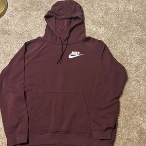 Nike Woman’s Maroon Hoodie